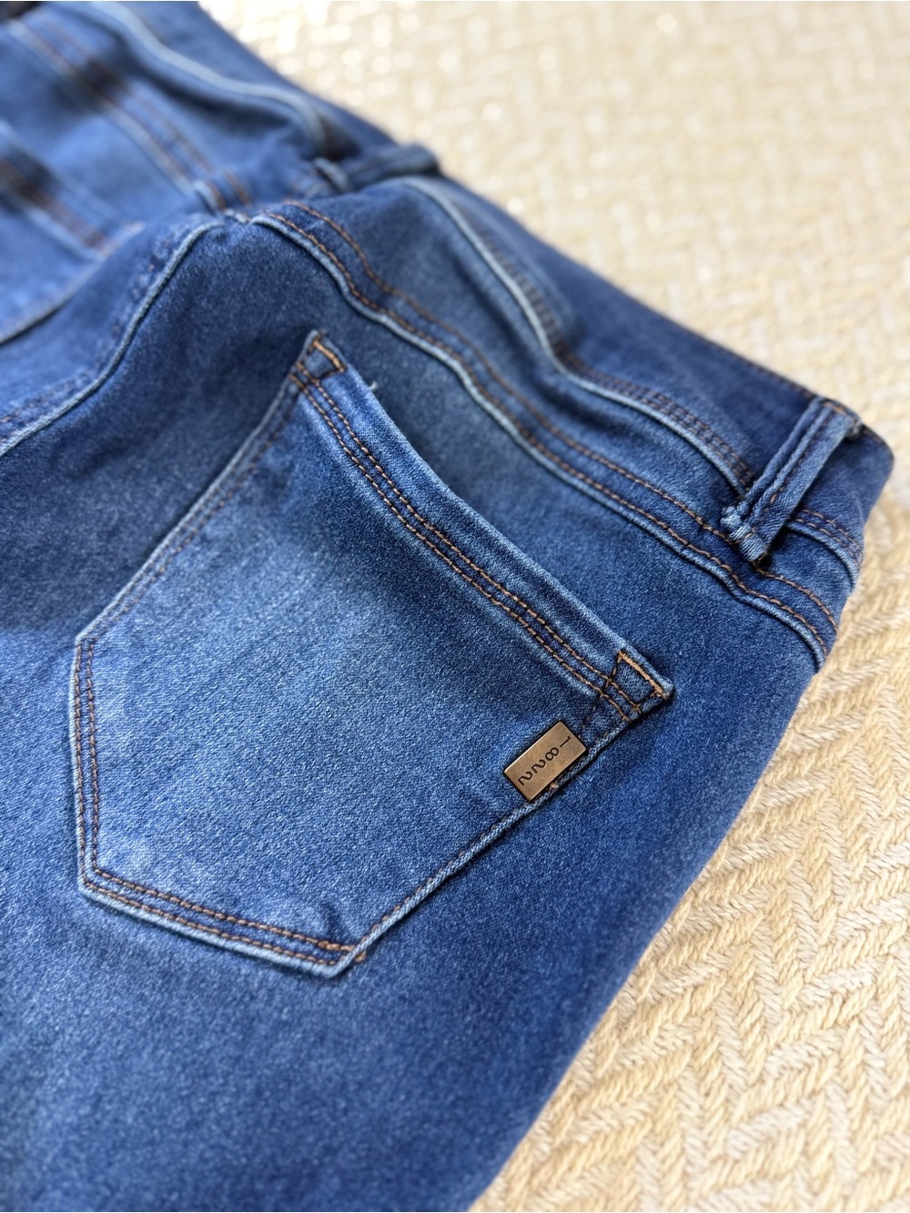 1822 Denim Mid Rise Butter Skinny Jeans Blue Womens Size 29 - Picture 7 of 13